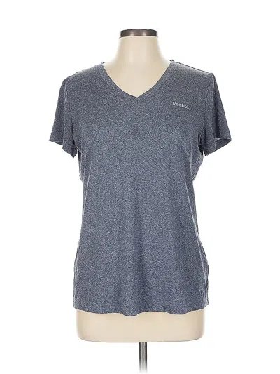 Pre-owned Reebok Active T-shirt In Gray