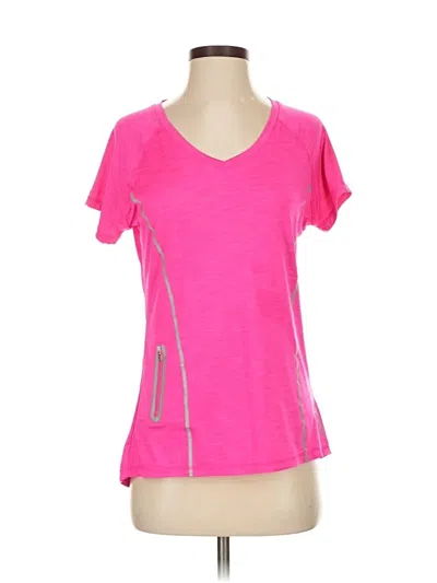 Pre-owned Reebok Active T-shirt In Pink