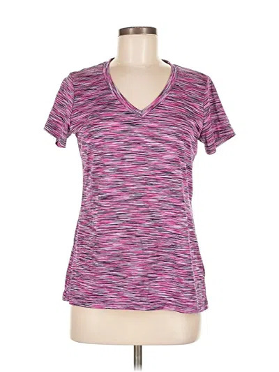 Pre-owned Reebok Active T-shirt In Purple