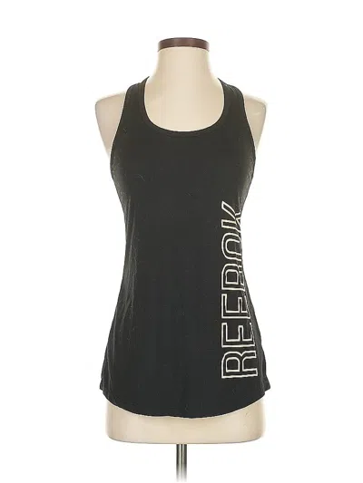 Pre-owned Reebok Active Tank Top In Black