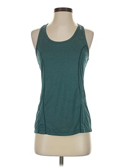 Pre-owned Reebok Active Tank Top In Blue