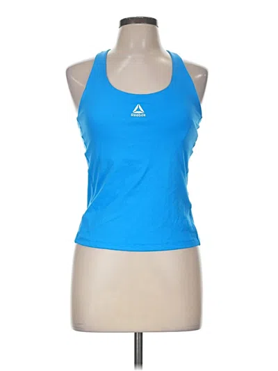 Pre-owned Reebok Active Tank Top In Blue