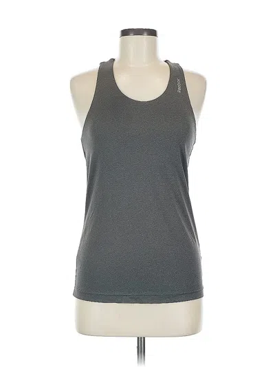 Pre-owned Reebok Active Tank Top In Gray