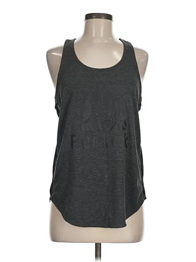 Pre-owned Reebok Active Tank Top In Gray