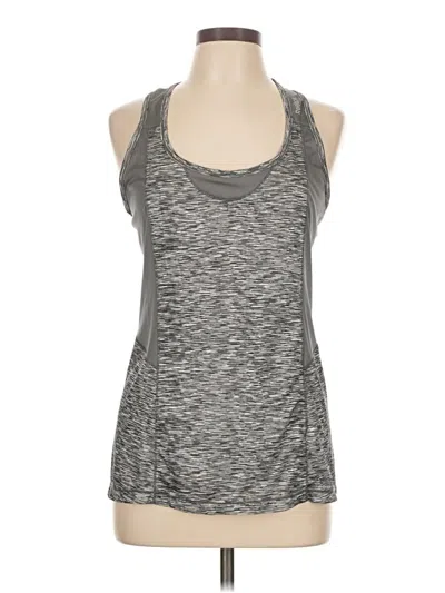 Pre-owned Reebok Active Tank Top In Gray