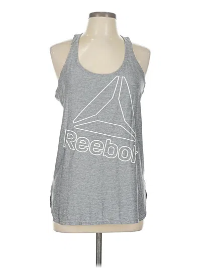 Pre-owned Reebok Active Tank Top In Gray