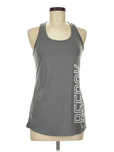 Pre-owned Reebok Active Tank Top In Gray
