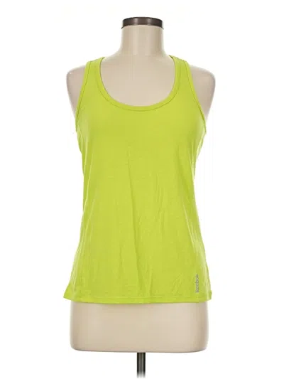 Pre-owned Reebok Active Tank Top In Green