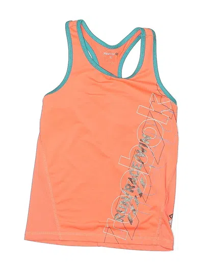 Pre-owned Reebok Kids' Active Tank Top In Orange