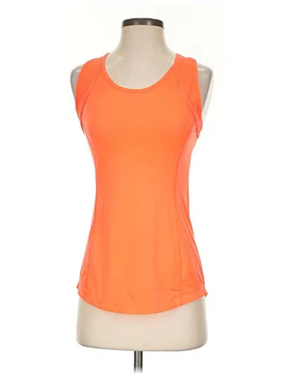 Pre-owned Reebok Active Tank Top In Orange