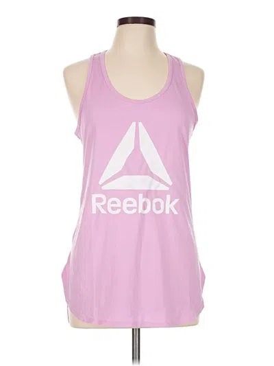 Pre-owned Reebok Active Tank Top In Pink