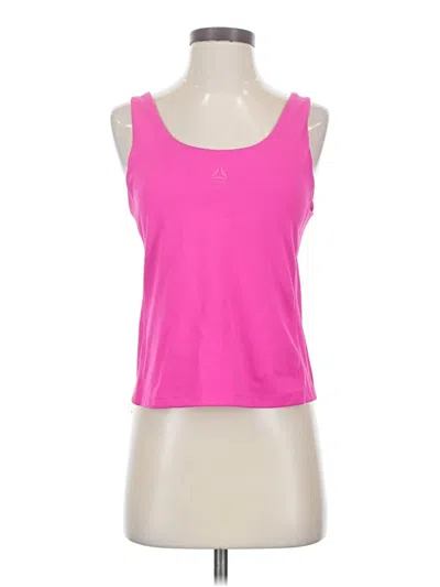 Pre-owned Reebok Active Tank Top In Pink