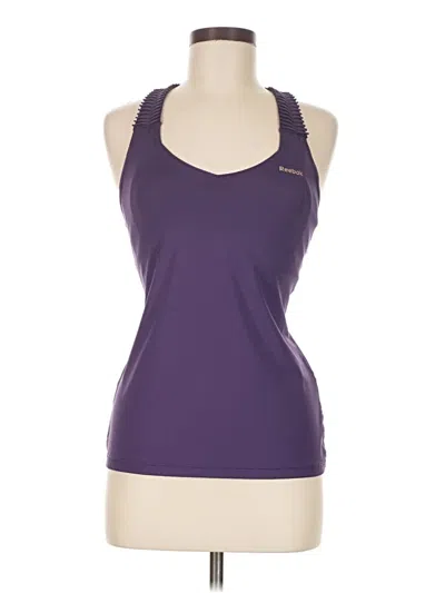 Pre-owned Reebok Active Tank Top In Purple