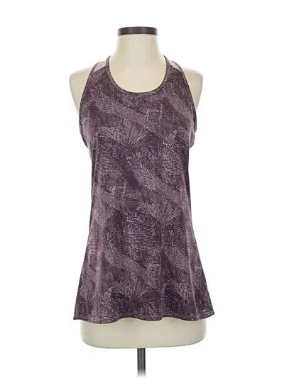 Pre-owned Reebok Active Tank Top In Purple
