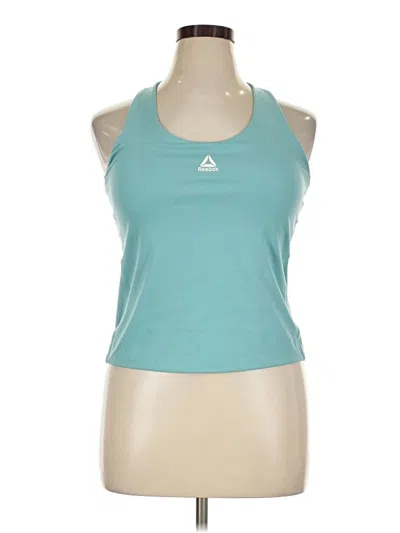 Pre-owned Reebok Active Tank Top In Teal