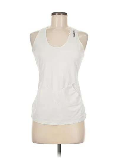 Pre-owned Reebok Active Tank Top In White