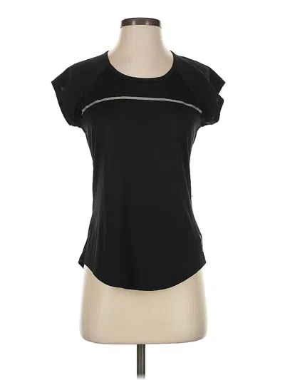 Pre-owned Reebok Active T-shirt In Black