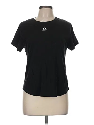 Pre-owned Reebok Active T-shirt In Black