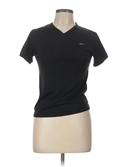 Pre-owned Reebok Active T-shirt In Black