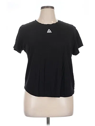 Pre-owned Reebok Active T-shirt In Black