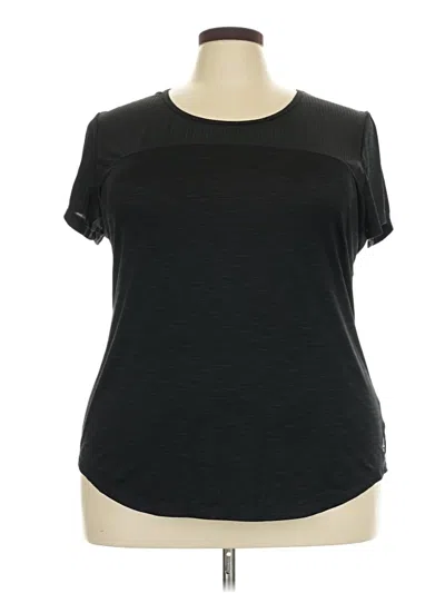 Pre-owned Reebok Active T-shirt In Black
