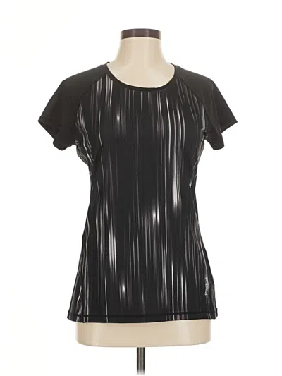 Pre-owned Reebok Active T-shirt In Black