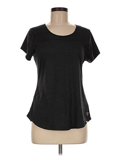 Pre-owned Reebok Active T-shirt In Black