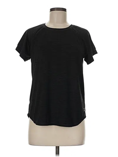 Pre-owned Reebok Active T-shirt In Black