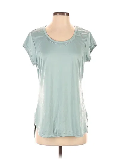 Pre-owned Reebok Active T-shirt In Blue