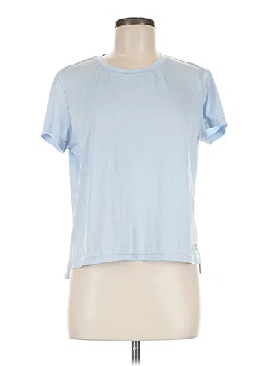 Pre-owned Reebok Active T-shirt In Blue