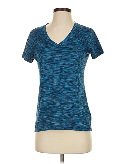Pre-owned Reebok Active T-shirt In Blue