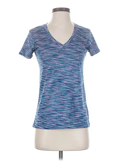 Pre-owned Reebok Active T-shirt In Blue