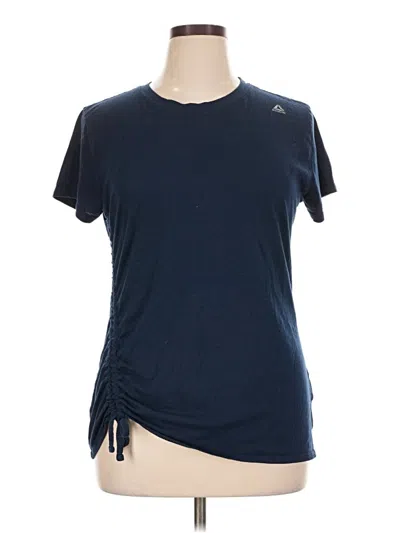 Pre-owned Reebok Active T-shirt In Blue
