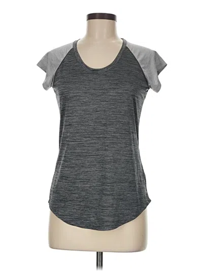 Pre-owned Reebok Active T-shirt In Gray