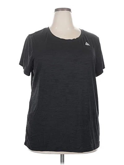 Pre-owned Reebok Active T-shirt In Gray