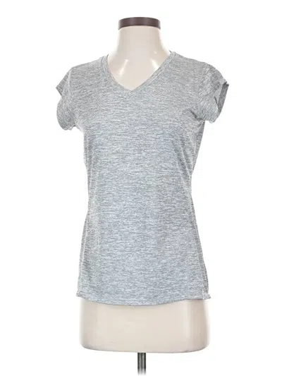 Pre-owned Reebok Active T-shirt In Gray