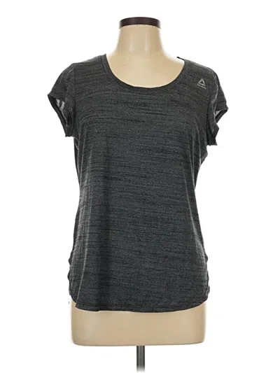 Pre-owned Reebok Active T-shirt In Gray