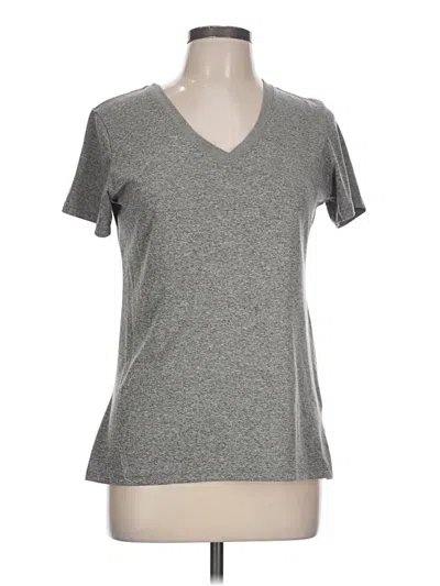 Pre-owned Reebok Active T-shirt In Gray