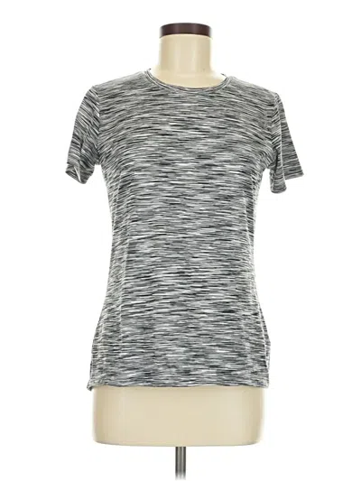 Pre-owned Reebok Active T-shirt In Gray