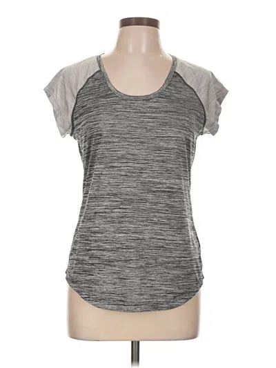 Pre-owned Reebok Active T-shirt In Gray