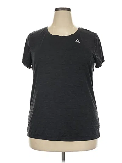 Pre-owned Reebok Active T-shirt In Gray