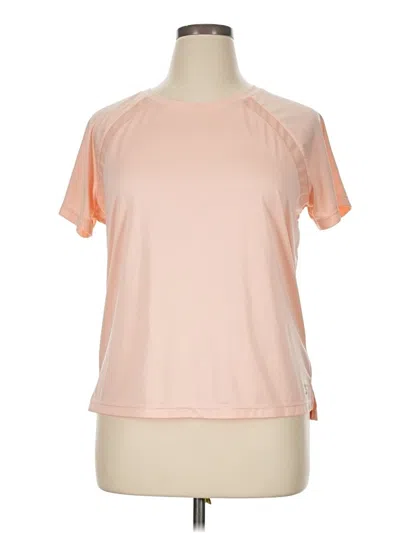 Pre-owned Reebok Active T-shirt In Pink