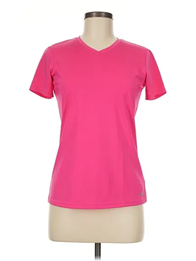 Pre-owned Reebok Active T-shirt In Pink