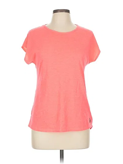 Pre-owned Reebok Active T-shirt In Pink