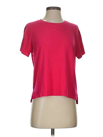 Pre-owned Reebok Active T-shirt In Pink