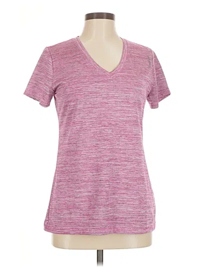 Pre-owned Reebok Active T-shirt In Pink