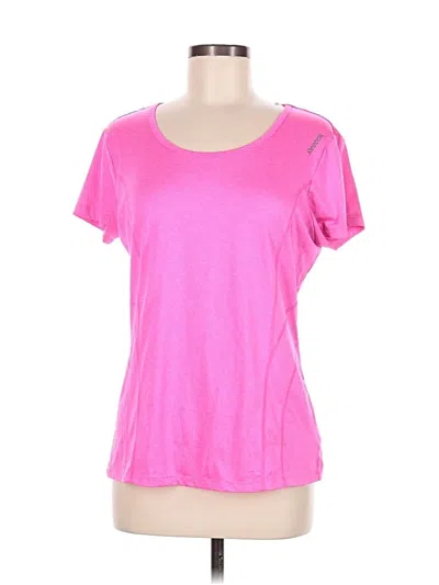 Pre-owned Reebok Active T-shirt In Pink