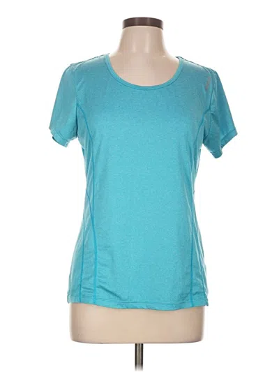 Pre-owned Reebok Active T-shirt In Teal