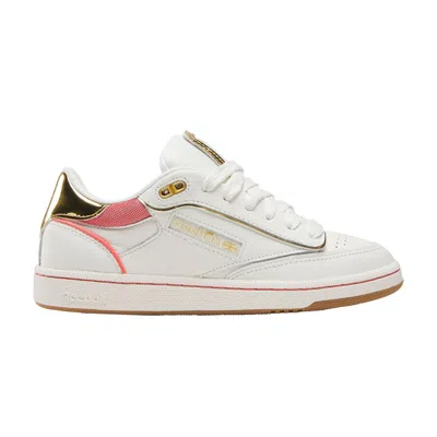 Pre-owned Reebok Angel Reese X Wmns Club C Bulc 'chalk Sunset Coral' | White | Women's Size 5.5