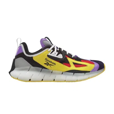 Pre-owned Reebok Angus Chiang X Zig Kinetica Concept Type 2 'pigment Purple Bright Yellow' In Multi-color